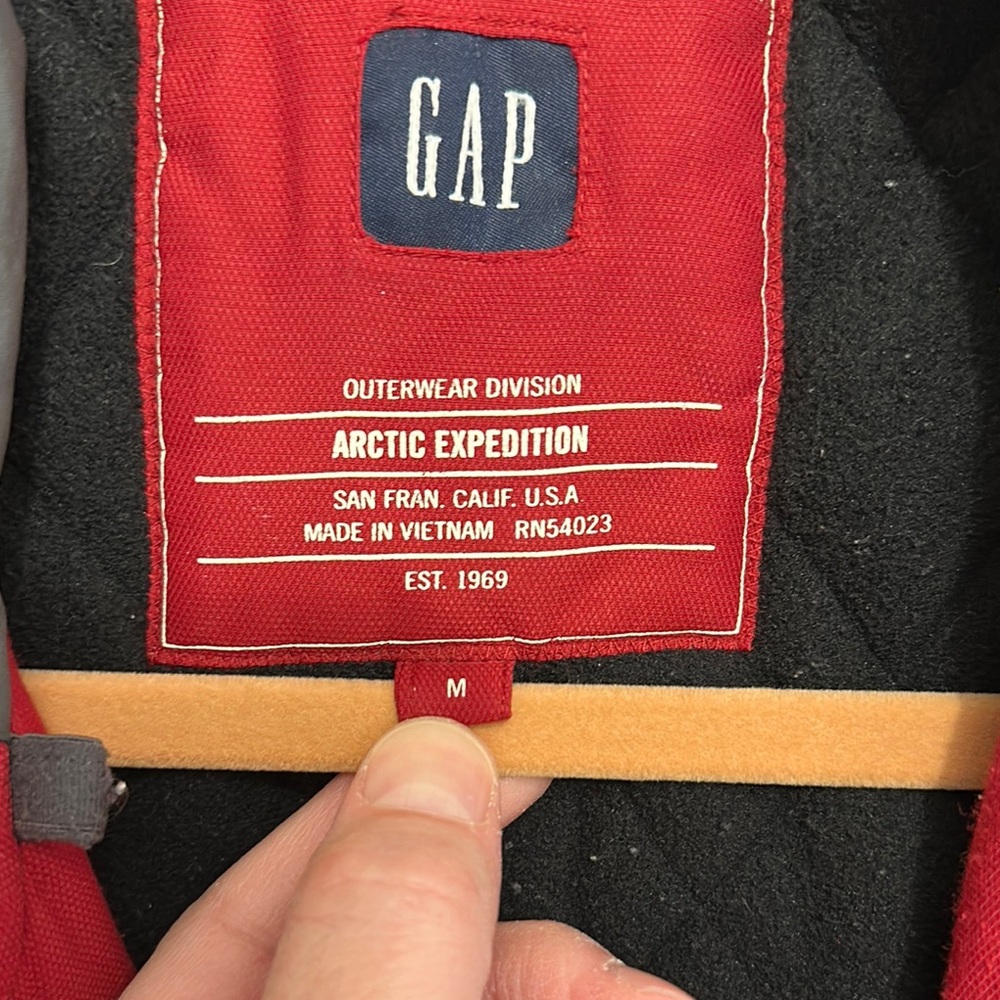 GAP Men's Red Jacket - Picture 2 of 13